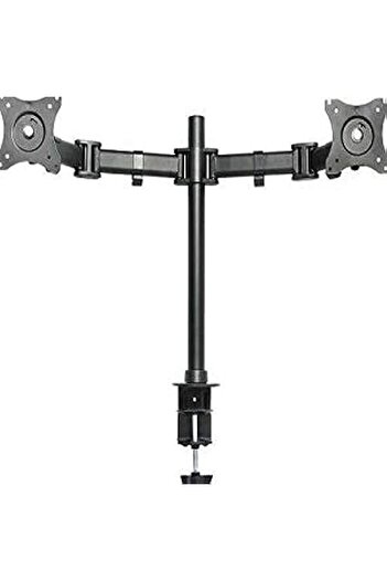 Generic New Fully Adjustable Dual Monitor with Desk Mount Stand for 2 LCDs Screens