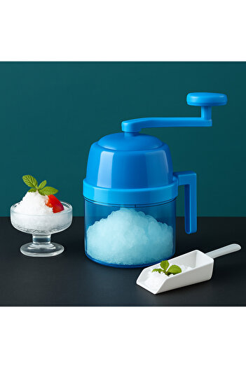 TSUMAB Manual Ice Crusher & Shaver – Portable Snow Cone Maker