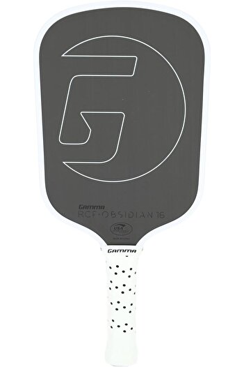 Gamma Obsidian 16 Carbon Fiber Pickleball Paddle| with 16mm Core| Comfortable Molded Foam Handle