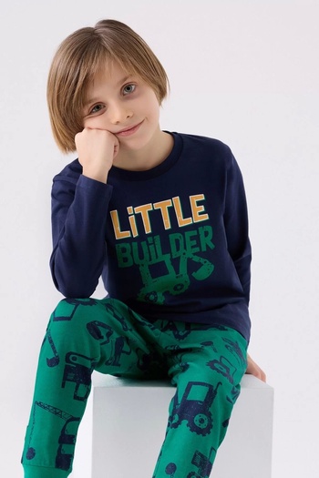 ROLY POLY Boy double set - navy blue