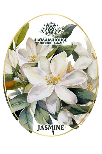 HAMAM HOUSE TURKISH HAMAM Natural Sponge Soap with Jasmine Extract