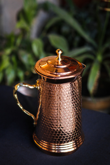 ANTEPSEPETİ Copper Jug with Cover