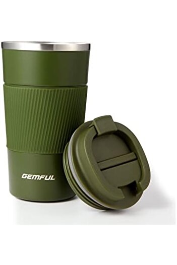 GEMFUL Travel Coffee Mug Stainless Steel Vacuum Ice and Hot Drinks Insulated Tumbler for Home Office