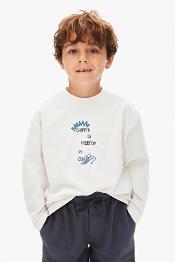 nk kids Girl's Graffiti Badi Ecru-Mint 49505