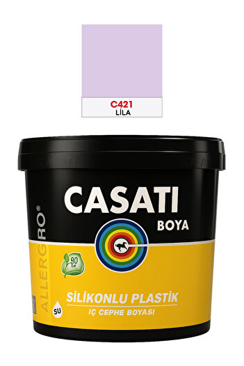 Casati Allegro Su Bazlı Silikonlu Plastik İç Cephe Boyası 3,5Kg - 10Kg - 20Kg