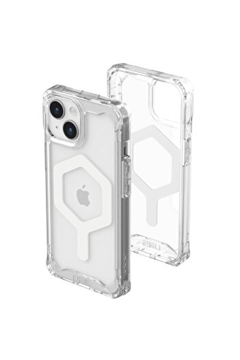 UAG Plyo Series Case for iPhone 15 Plus - Ice Silver (Polycarbonate)