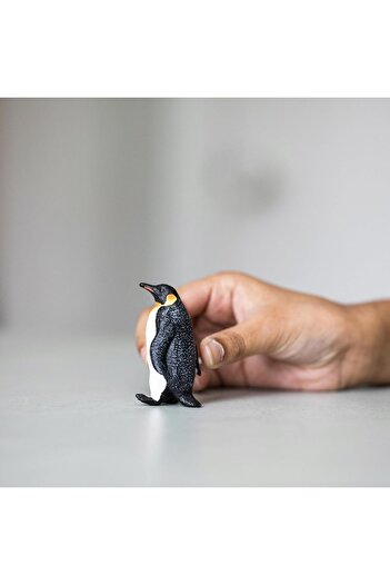 SCHLEICH 14841 Emperor Penguin Figurine – Realistic Antarctic Bird Model for Kids (Ages 3–8)