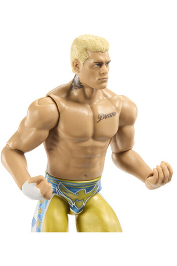 mattel WWE The American Nightmare Cody Rhodes Main Event Series Action Figure JGD46 – Ages 3+