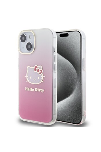 Hello Kitty Protective Case for iPhone 15, Timaconsafe, Z72, Thermoresistant plastic, Soft Rose