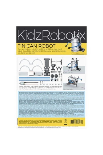 4M KidzRobotix Tin Can Robot-Creativity