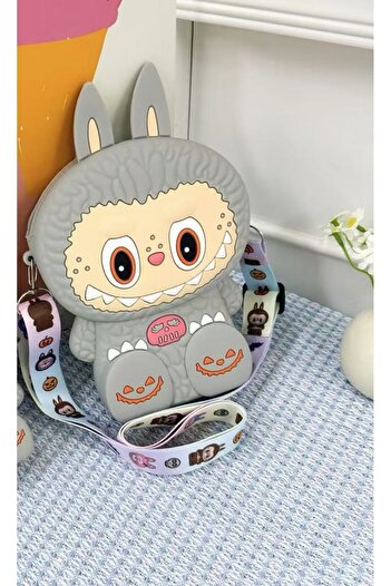 FuryaTedarik Labubu Silicone Bag for Children – Colorful and Durable