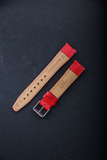 DXL Genuine Leather 18mm Smart Pin Watch Band