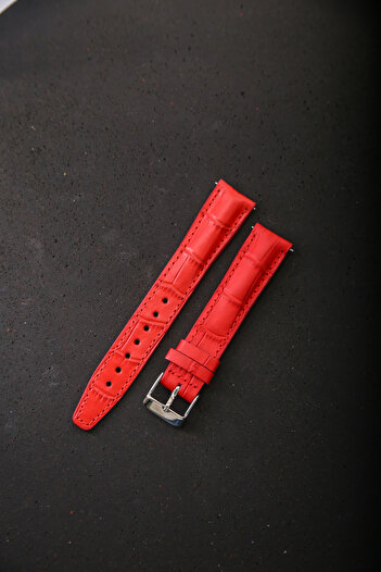 DXL Genuine Leather 18mm Smart Pin Watch Band