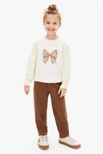 nk kids Girl's Pants Brown 59523