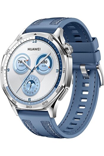Huawei WATCH GT5 46mm Smartwatch, upto14 Days Battery Life, Sharp-Edged Design, Health Tracking, iOS
