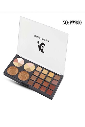 AMYTIS GARDEN Eyeshadow Palette - 18 Matte and Glitter Shades + 4 Luminous Highlighters