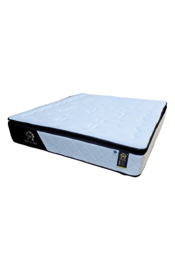 Royal Bed Pillow Top Mattress 30cm Pocket Spring Separate Coils 200*180