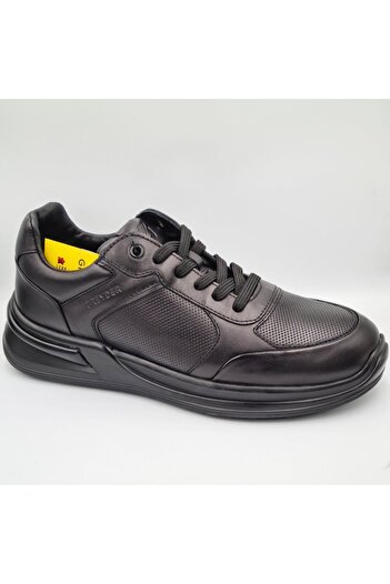 Greyder 18602 5K Siyah Hakiki Deri Erkek Günlük Casual Urban Ayakkabı