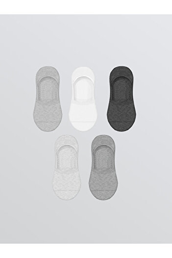 LC Waikiki Quality Parts from Celebi Store |   Women's Plain Ballerina Socks 5-Piece