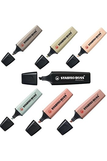 Stabilo STABİLO BOSS FOSFORLU KALEM YENİ BEKLENEN RENKLER 7 Lİ SET