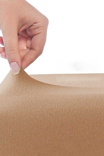 merland benvecocuk Double Plain Combed Cotton & # 37;100 Cotton Fitted Sheet 180X200 Newsheet Brown