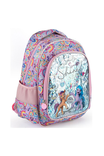 MY LITTLE PONY Pink Purple Colored Pony Patterned Children's Backpack