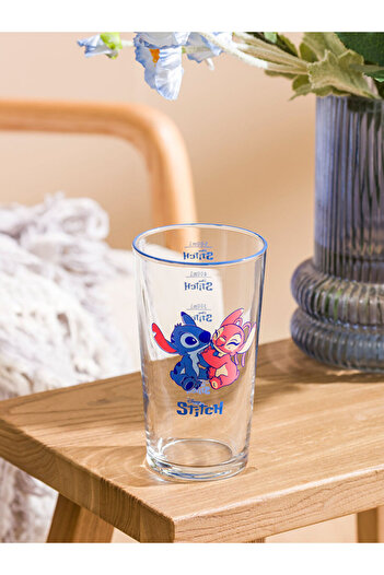 LC Waikiki Trending Products from Freezen Store |   Lilo and Stitch Printed Glass Cup 570 ml