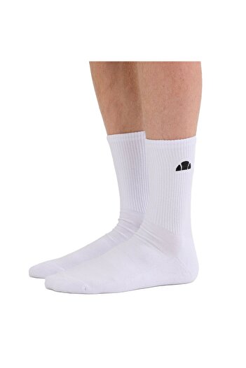 Ellesse Unisex Socken, 3er Pack - ALACRE, Crew Socken, Logo, einfarbig