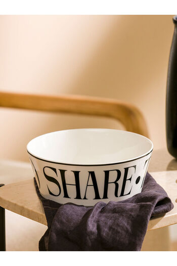 LC Waikiki Sparkling Selections from Shining Store |   Printed Ceramic Salad Bowl 18 cm