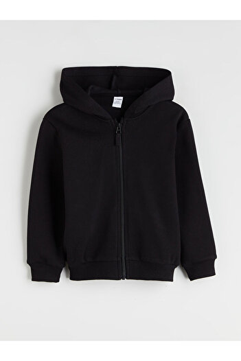 LC Waikiki Hooded Boy's Pique Cardigan