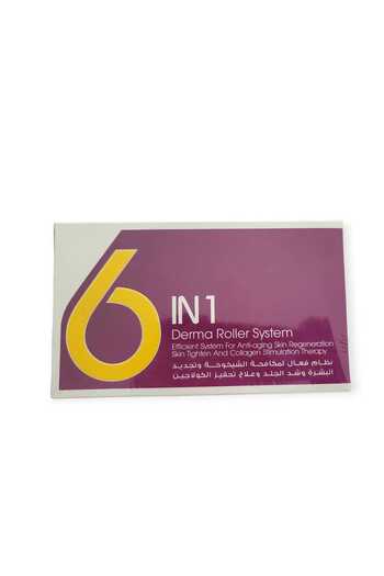 Drs Derma Roller System Derma Roller, Nivlan 6 in 1 Micro Needle Roller for Skin Care