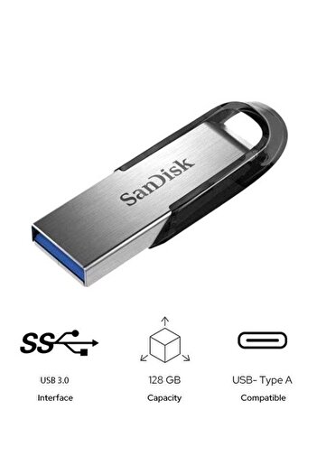 SanDisk Ultra Flair USB 3.0 FlashDrive 128 GB