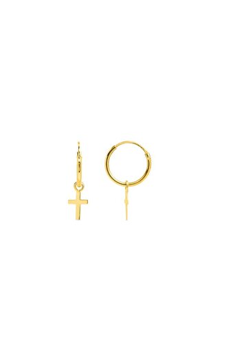 Luxenter Cercei din Argint 925 ESSENTIAL placati cu Aur galben de 18 K