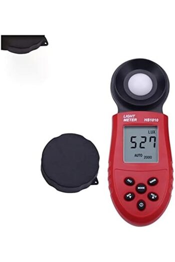 Generic Light Meter HS1010 Handheld Light Meter Digital Electric Illuminometer For Home Office Photo