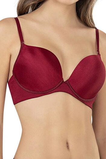 Le Jardin Micro-Coated Padded Magic 2 Size Larger Showing Push up Bra Clara Lj7033