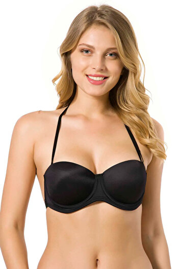 Le Jardin Micro-Coated Padded Back Transparent Push up Bra Ivonne Lj7042