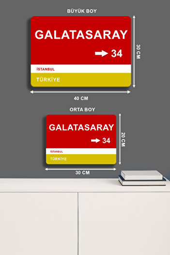 SPLASH Galatasaray - Metal Tabela