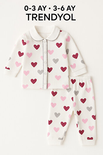 MYZİ STORE Newborn Baby Kids Pajamas Set