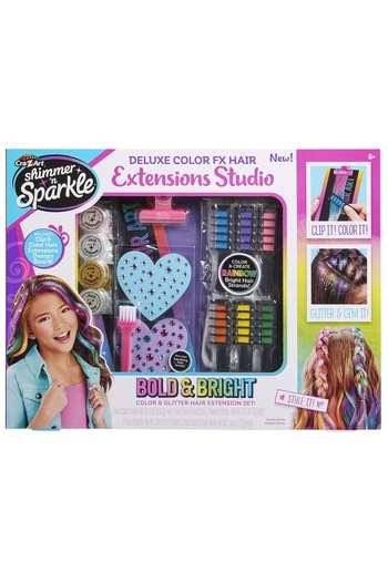 Shimmer N Sparkle FX Hair Extensions Value Set