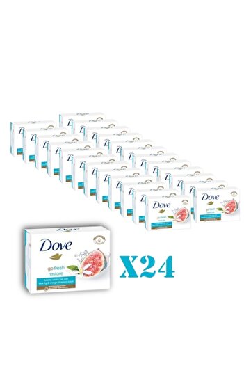 Dove Set Sapun Fresh Restore, Orange Blossom Scent, 24 bucati x 90g