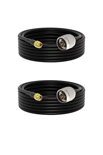 Taimi RG58 SMA Antenna Cable Black 25M (2PCS)