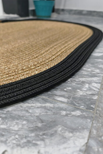 Thalia Home Jute Wicker Door Mat Carpet Runner Wicker Carpet Bathroom Mat