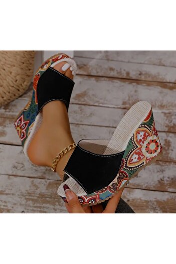 ARDSU Women's Wedge Heel Authentic Slippers