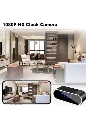 Generic Smart Watch Camera, WiFi HD 1080P Mini Wireless Camera with Night Vision, Motion Detection