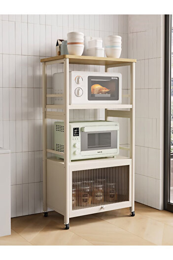 DEC49 4-Tier Mobile Organizing Cabinet