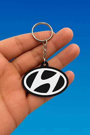 Kant Store Hyundai Keychain Modern Stylish Logo Hyundai Logo (Plastic)