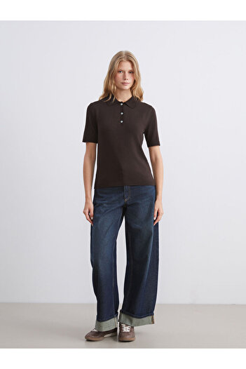LC Waikiki Sparkling Choices from Shining Store |   Polo Neck Women's Knitwear Sweater