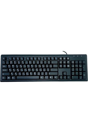 Zen Store ZENSTORE Wired USB Keyboard Black