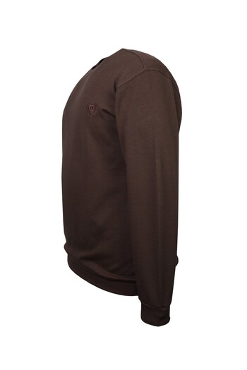 tambattal Plus Size Doubleface Crew Neck Sweatshirt (Wide Comfortable Fit)