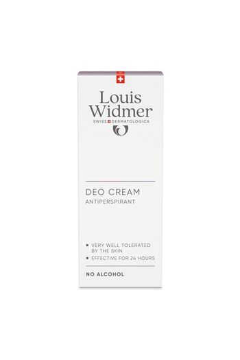 Louis Widmer deo cream antiperspirant scented cream 40 ml